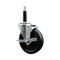 Service Caster 5'' SS Phenolic Swivel 3/4'' Expanding Stem Caster with Brake SCC-SSEX20S514-PHS-TLB-34 - alternate 1